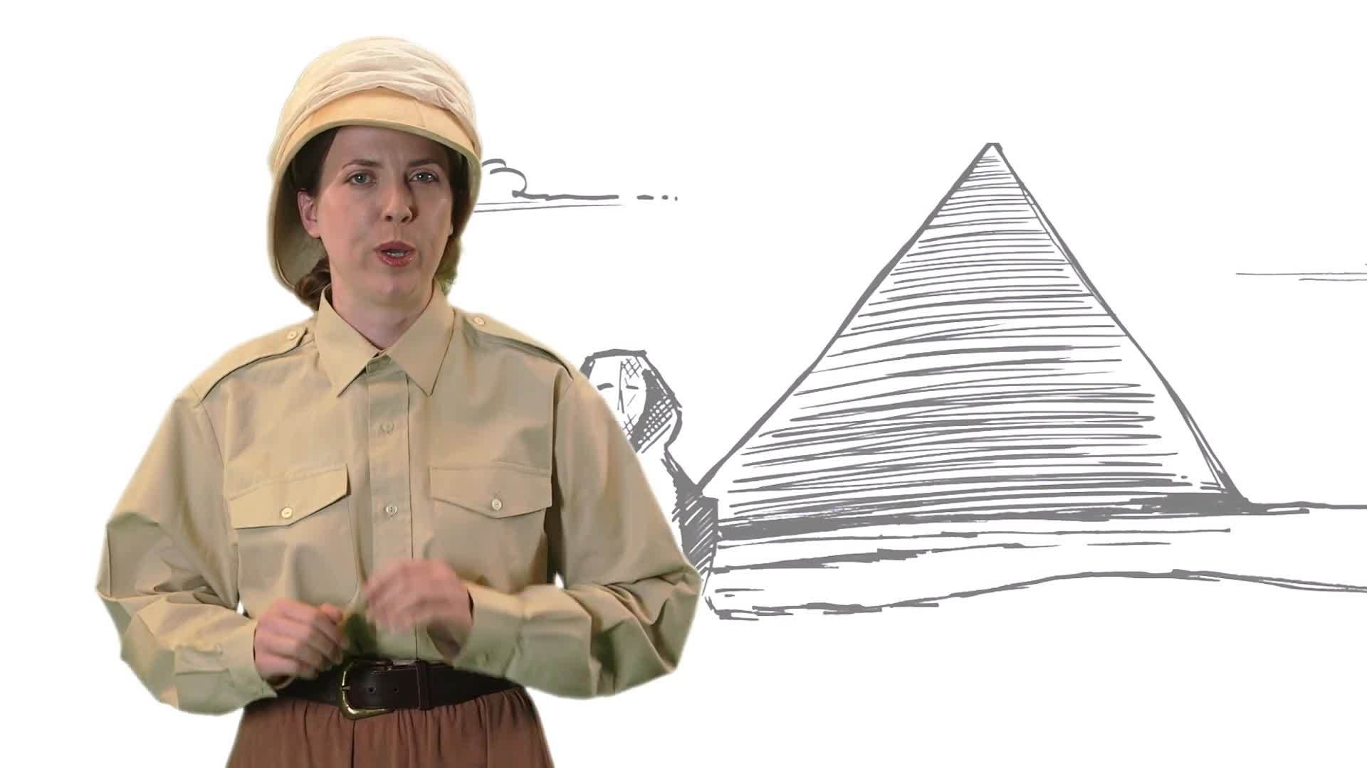 Planning an Egyptian pyramid